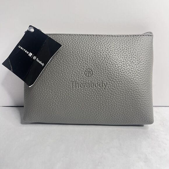 New August 2025 United Airlines Polaris Therabody Zipped Amenity Kit - Picture 5 of 5